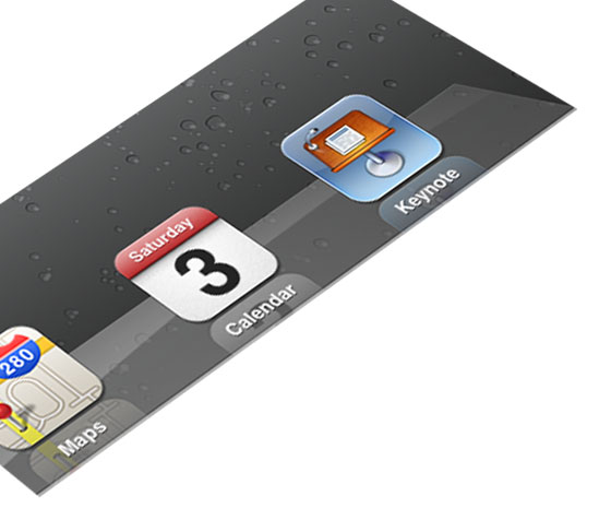 iPad 3 Invite Mockup - Portrait