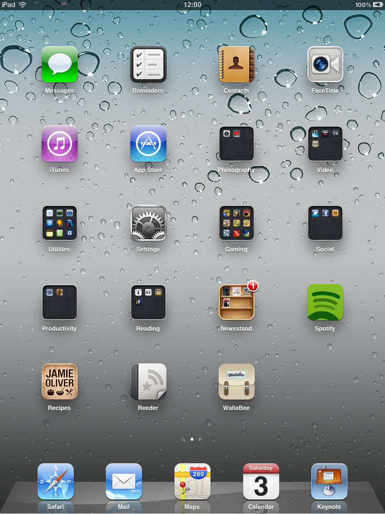 iPad 3 Invite Mockup - Portrait