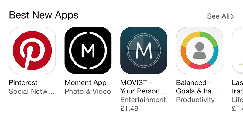 M App Icons